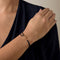 Dinh Van - Bracelet Menottes R10 en or rose et cordon noir 58 Facettes DV32736-2