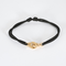 Dinh Van - Bracelet Menottes R10 en or rose et cordon noir 58 Facettes DV32736-2