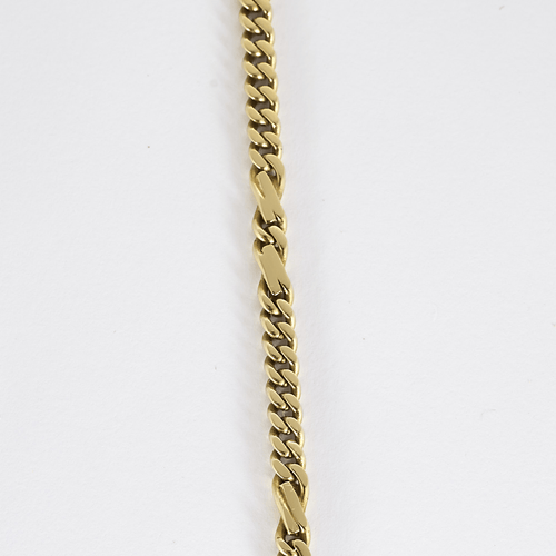 Collier en or jaune à maille gourmette 58 Facettes DV32806-3