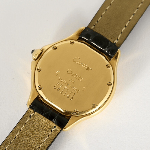 Cartier - Montre Cougar en or jaune 58 Facettes DV23242-9