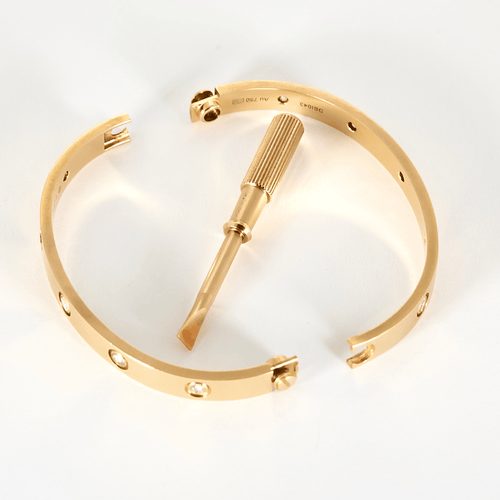 Cartier- Bracelet LOVE, modèle classique, 10 diamants 58 Facettes DV16942-2