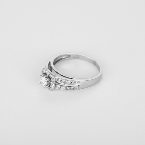54 MAUBOUSSIN - Chance of Love n° 2 - Bague en or blanc et diamants 58 Facettes DV32588-1