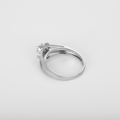 54 MAUBOUSSIN - Chance of Love n° 2 - Bague en or blanc et diamants 58 Facettes DV32588-1