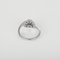 50 Bague volute en or gris et diamants 58 Facettes DV32697-1