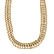 Collier en Or jaune à maille gourmette fantaisie 58 Facettes DV32806-1