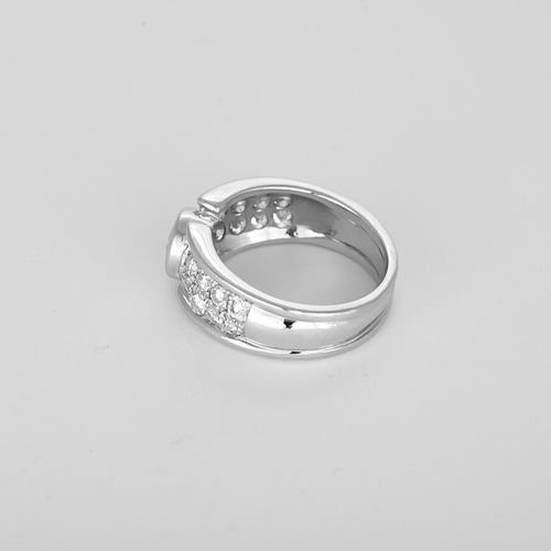 Bague en Or blanc 18k Diamant