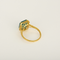 Bague en Or jaune 14k Emeraude