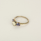 Bague en Or blanc & rose 18k Diamant and Tanzanite