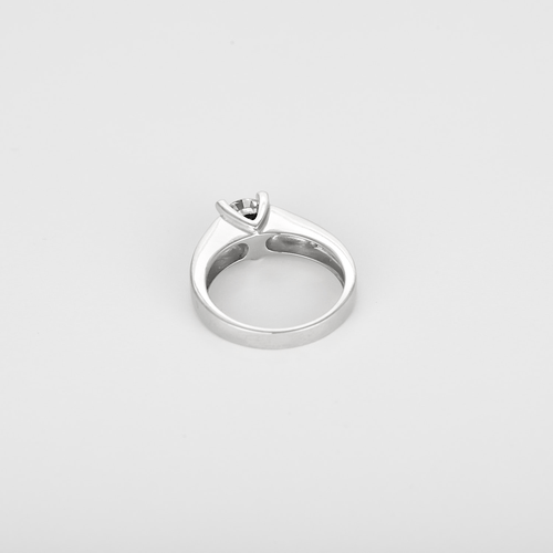 Bague 52 Bague en Or blanc 18k Diamant 58 Facettes DV26158-15