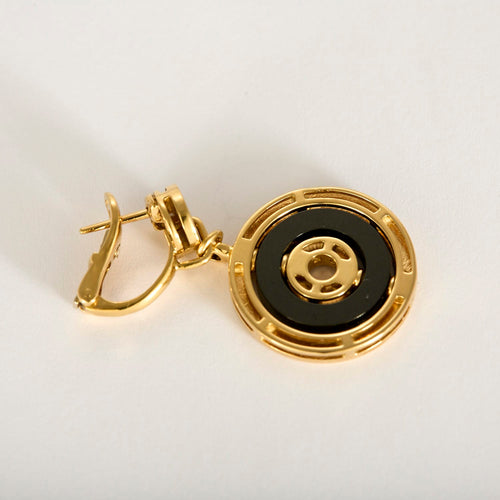 Bulgari - Collection Astrale - Boucles d'oreilles en Or jaune 18k 58 Facettes DV33076-1