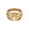 55 Bague type "tank" en or rose et diamant 0.20 carat environ 58 Facettes DV32739-4