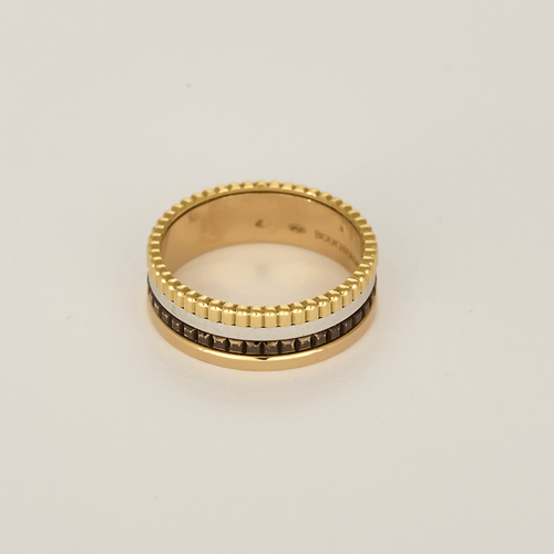 59 Boucheron Bague  quatre classique en Or jaune, blanc et rose 18k 58 Facettes DV32545-3