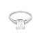 52.5 Bague Solitaire en or blanc, diamants : 1,80 carat 58 Facettes DV26158-30
