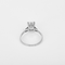 52.5 Bague Solitaire en or blanc, diamants : 1,80 carat 58 Facettes DV26158-30