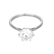 61 Bague solitaire en or gris, diamant 3.07 carats environ 58 Facettes DV32688-2