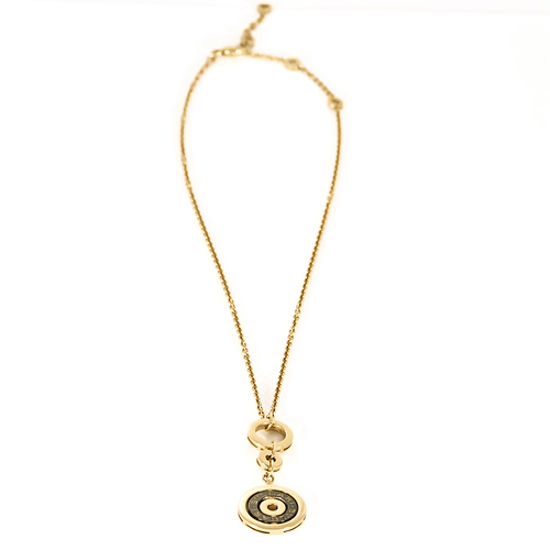 Collier Bulgari Astrale en or jaune et céramique 58 Facettes DV33076-2