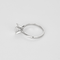 61 Bague solitaire en or gris, diamant 3.07 carats environ 58 Facettes DV32688-2