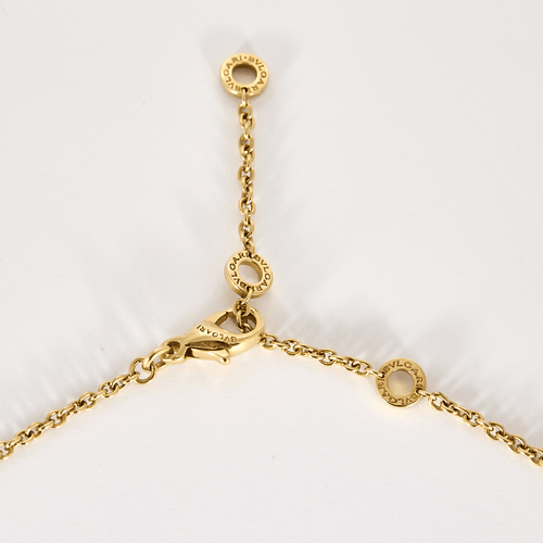 Collier Bulgari Astrale en or jaune et céramique 58 Facettes DV33076-2
