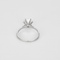 61 Bague solitaire en or gris, diamant 3.07 carats environ 58 Facettes DV32688-2