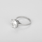 55 Bague solitaire en platine, diamant 5.02 carats environ. 58 Facettes DV32688-1