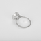 55 Bague solitaire en platine, diamant 5.02 carats environ. 58 Facettes DV32688-1