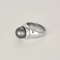 57 Bague en or blanc, perle de culture grise des mers du sud 58 Facettes DV32806-4