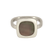 50.5 Dinh Van - Impression - Bague en or blanc et nacre 58 Facettes DV32883-1