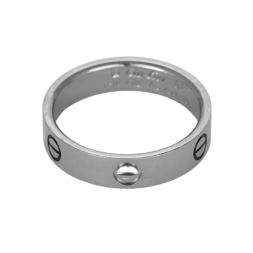 CARTIER - Love - Modèle Classique - Bague / Alliance en or blanc
