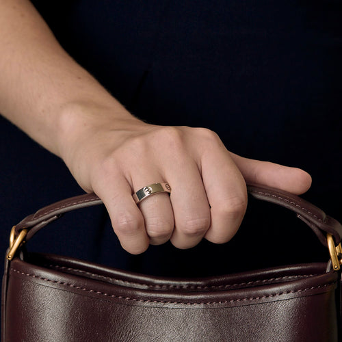 CARTIER - Love - Modèle Classique - Bague / Alliance en or blanc