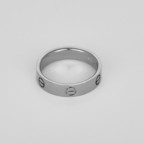 CARTIER - Love - Modèle Classique - Bague / Alliance en or blanc