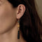 Carrera y Carrera - Shangai - Boucles d'oreilles en or jaune, topaze, diamants et onyx 58 Facettes DV32715-5