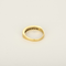 49 Demie alliance or jaune et diamant princesse 58 Facettes DV26158-23
