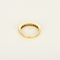 49 Demie alliance or jaune et diamant princesse 58 Facettes DV26158-23