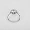 Charmante Bague en or gris et diamants