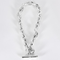HermesChaîne d'Ancre, grand modèle - Collier en argent