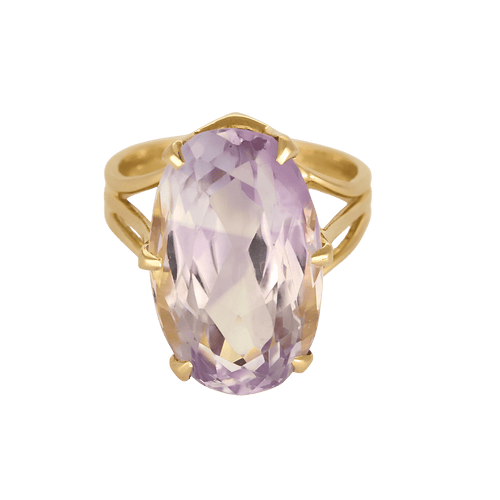 54 Bague cocktail en or jaune et améthyste 58 Facettes DV31672-11