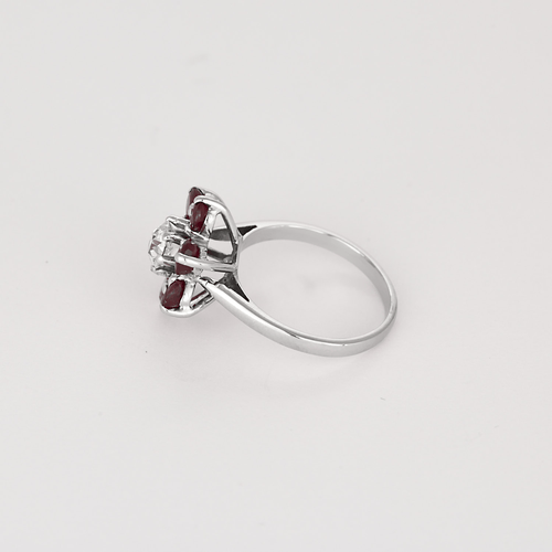 Bague en Or blanc 18k Diamant
