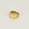 47 Bague bandeau en or jaune et diamants 58 Facettes DV31672-6