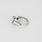 51 Charmante Bague en or gris et diamants. 58 Facettes DV32197-2