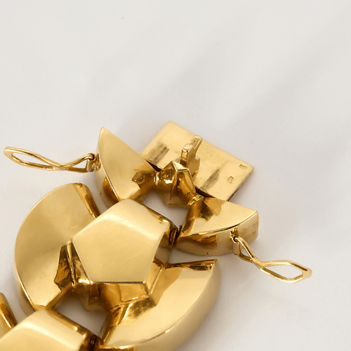 Bracelet Tank en or jaune