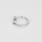 53 Dinh Van - Le cube XL - Bague en or blanc et diamants 58 Facettes DV33379-1