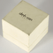 53 Dinh Van - Le cube XL - Bague en or blanc et diamants 58 Facettes DV33379-1