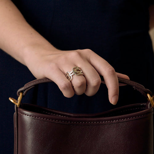 Hermès - Arcane- Petit Modèle - Bague en argent
