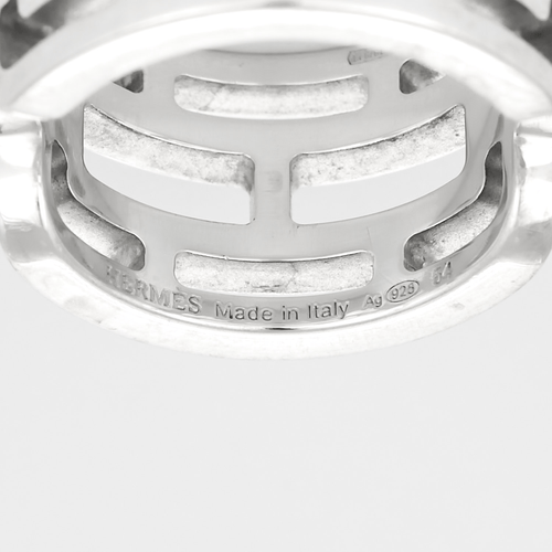 Hermès - Arcane- Petit Modèle - Bague en argent