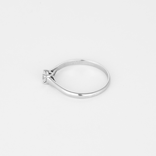 59 Tiffany & Co - Bague solitaire en platine (950 millièmes) 58 Facettes DV33428-1