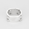 53 Hermes - Mousquetaire - Bague argent 58 Facettes DV32864-4