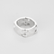 53 Hermes - Mousquetaire - Bague argent 58 Facettes DV32864-4