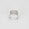 53 Hermes - Mousquetaire - Bague argent 58 Facettes DV32864-4