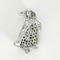 Broche en Or blanc 18k Diamant and grenats tsavorites 58 Facettes DV26158-36