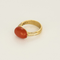 54 Bague en or jaune corail et diamants 58 Facettes DV32677-3